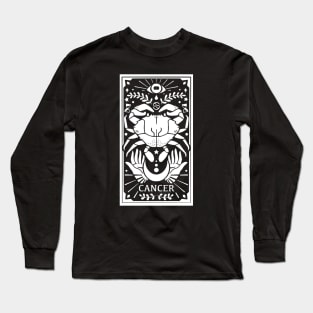 Cancer - Tarot Style Long Sleeve T-Shirt